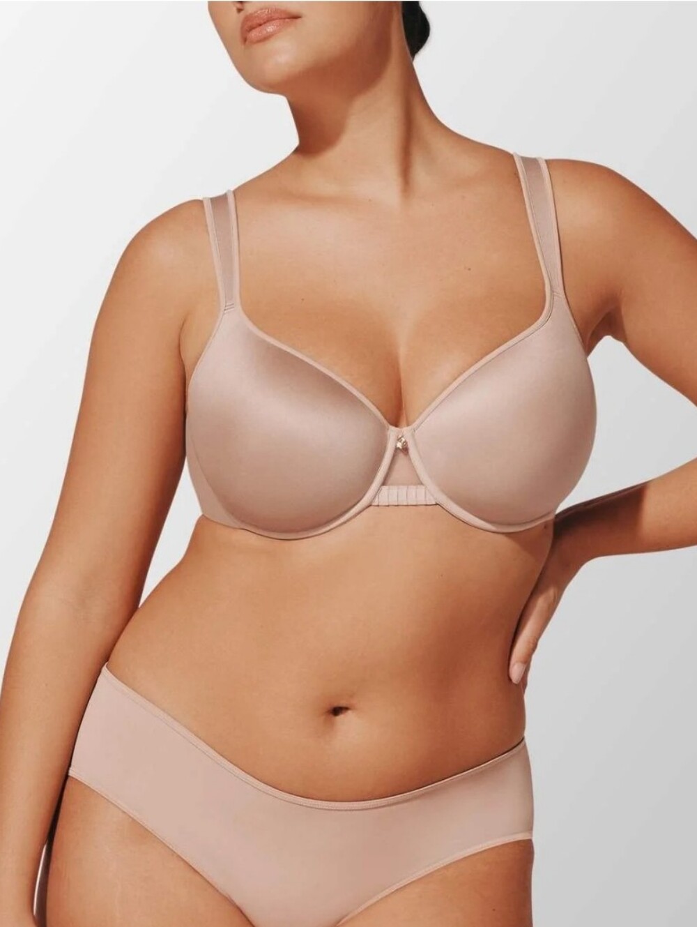 NWT ThirdLove 24/7 Classic Perfect Full Coverage Bra Taupe/ 34H